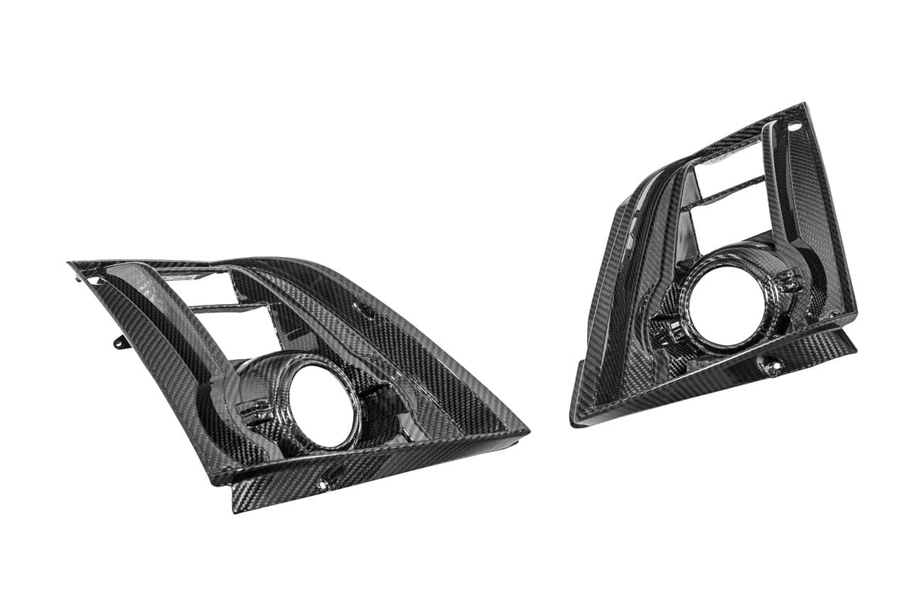 2009-2015 Cadillac CTS/CTS-V V2 SDP Carbon Fiber Headlight  Internal Housings Bezels